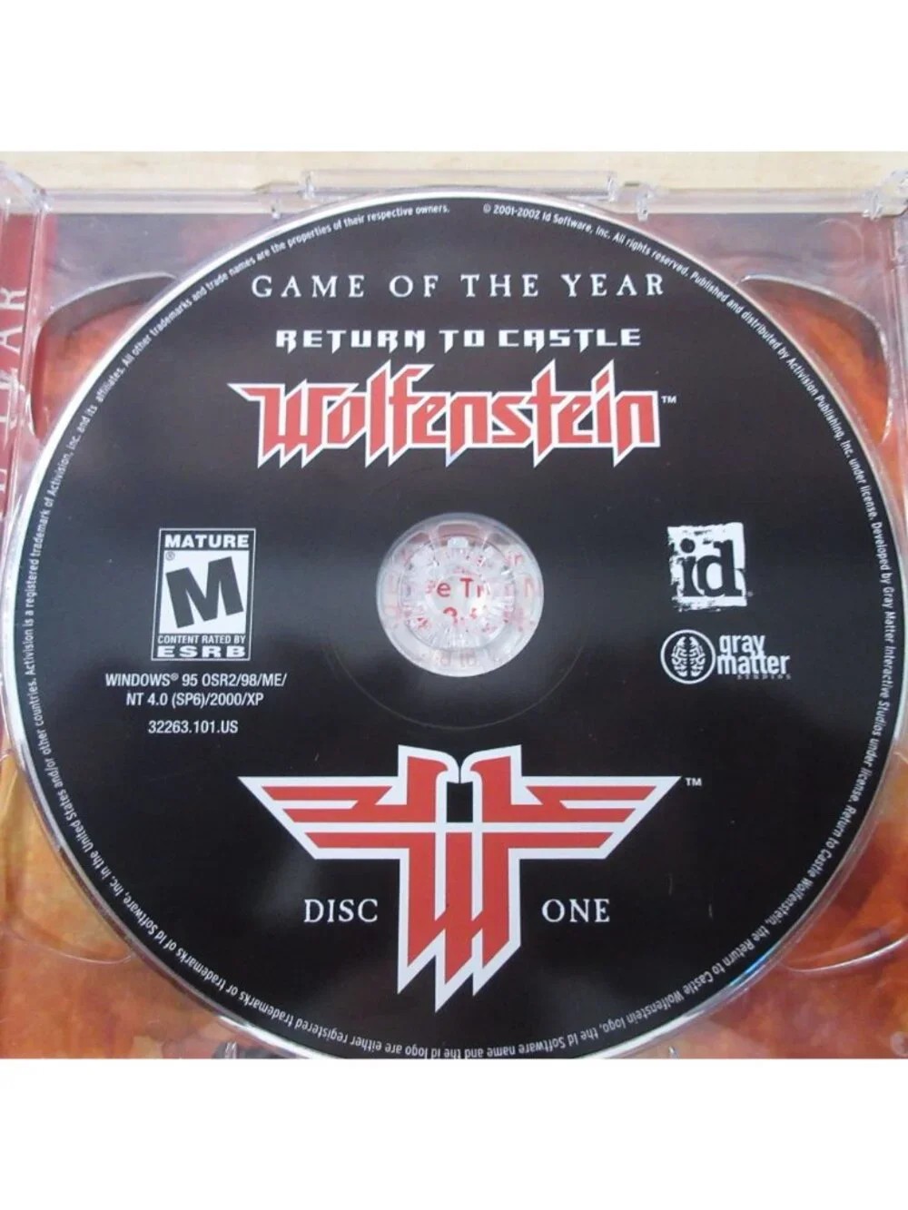 Return to Castle Wolfenstein : Game of the Year Edition PC 2002 Vintage Gaming